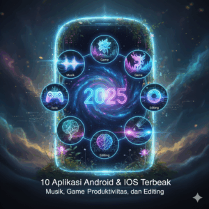 10 Aplikasi Android & iOS Terbaik 2025: Musik, Game, Produktivitas, dan Editing